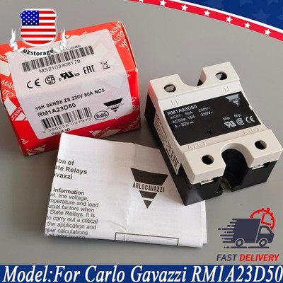 BRAND NEW For Carlo Gavazzi RM1A23D50 SSR Solid State Relay 230V 3-32V