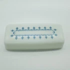 LID ONLY Vintage Pyrex Blue Snowflake Butter Dish Replacement NO BOTTOM