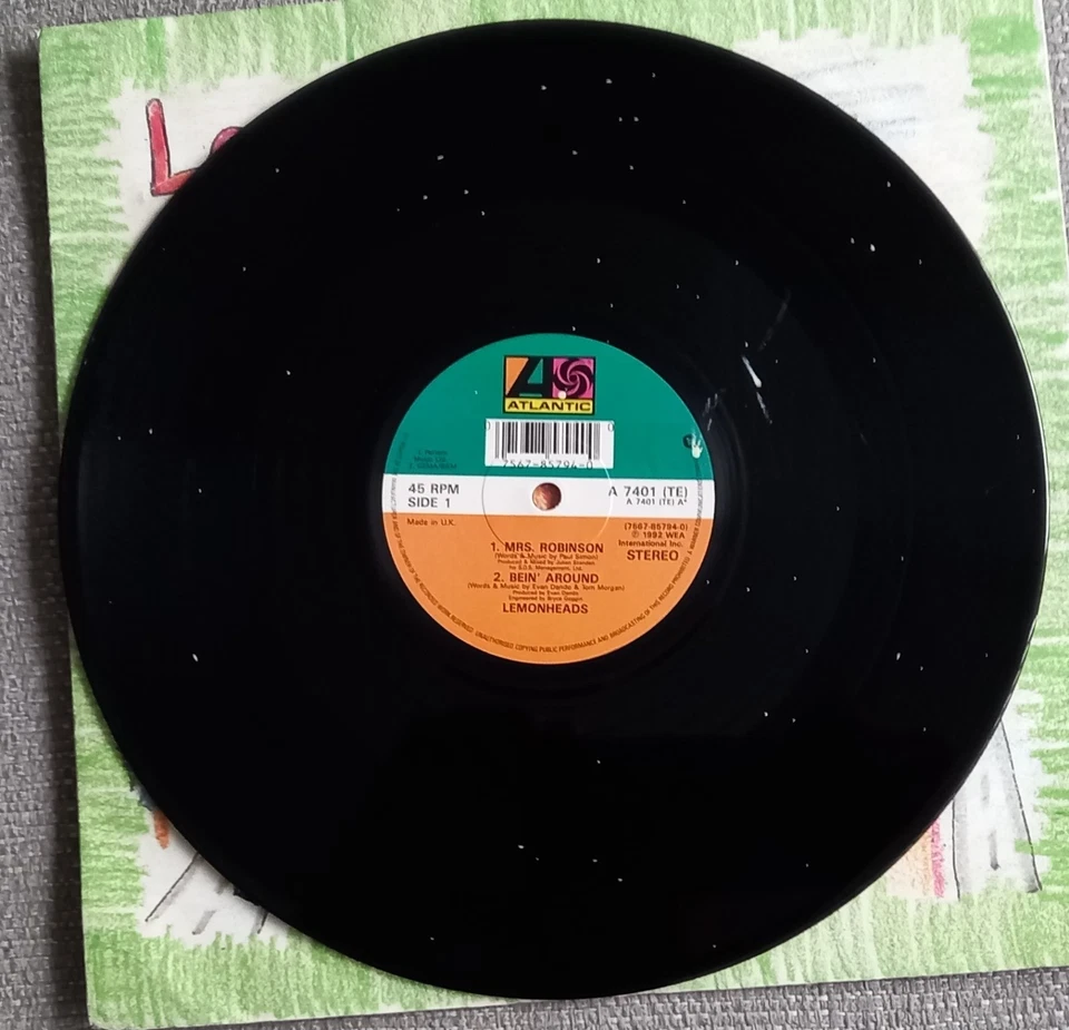 lemonheads rock 12" 45' vinyl - Image 3 of 4