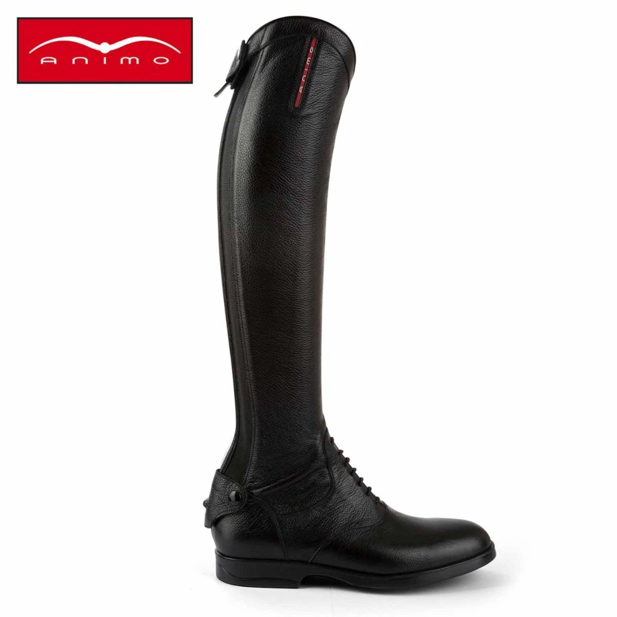 Stivali Uomo Equitazione Dressage Tg. 41 + Borsa Fise Fatti a Mano