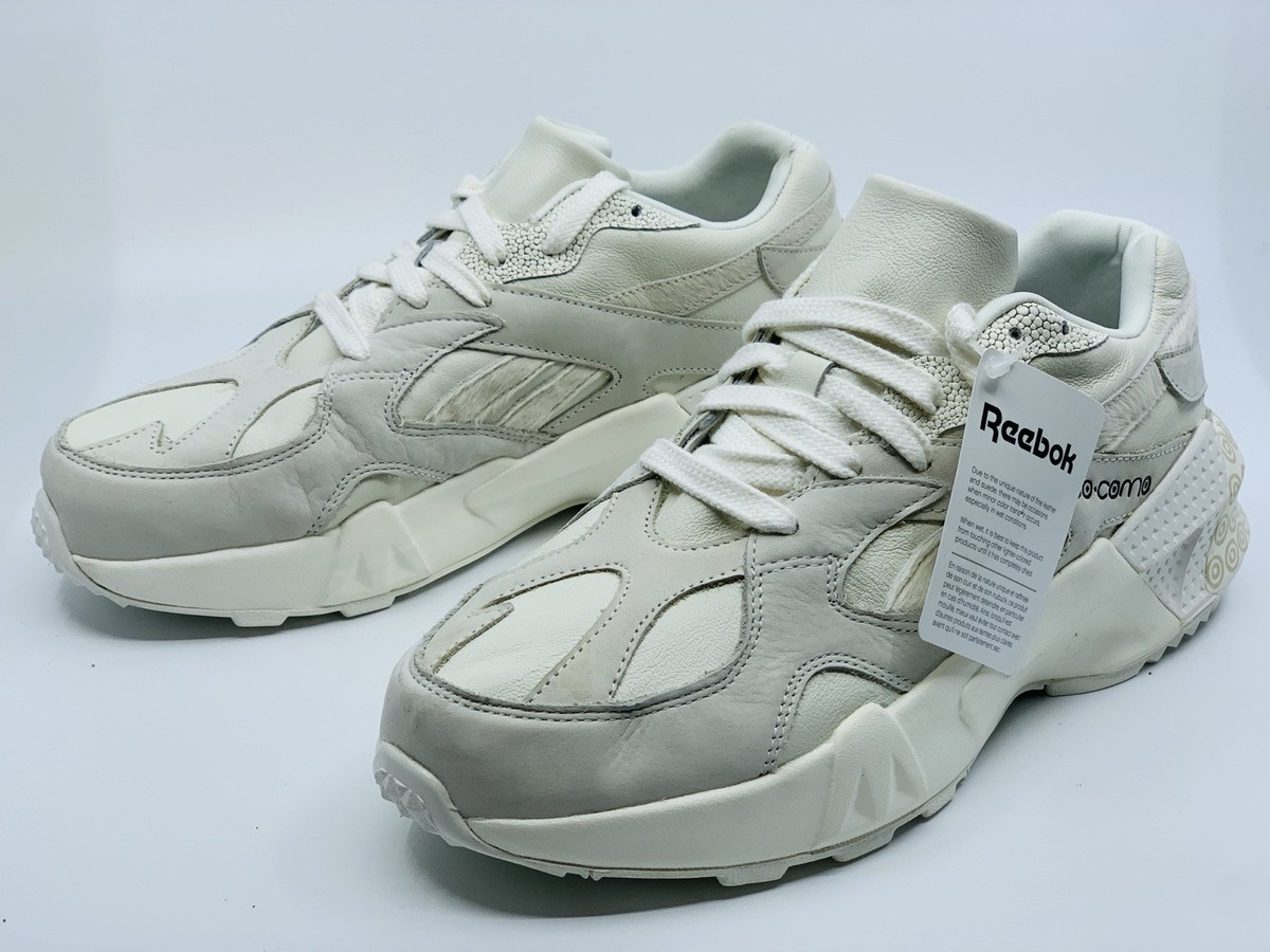 Reebok 10 Corso Como x Aztrek Double 93 Chalk Shoe Size 11.5 US EG6429 White New Reebok x 10 Corso Como Aztrek Double 93 Chalk White Mens Sz  main image 3