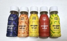 Proper Wild Energy Shot - 10 Pack -  2.5oz - 100mg Caffiene- Assorted Flavors