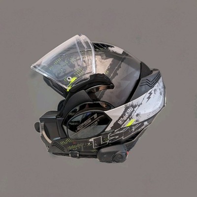 Motorradhelm LS2 Valiant 2 Helm Sonderfarbe mit  Sena