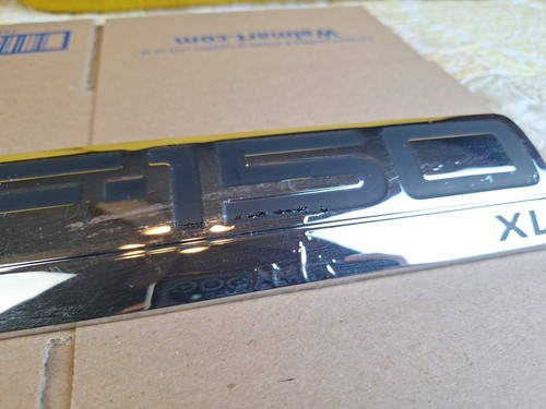 Ford OEM 2004-2008 F-150 XL F Emblem Badge Logo 5L34-16B114-PA Set of 2 - Picture 6 of 15