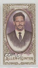 2017 Topps Allen & Ginter Mini A&G Gold Border Joe Manganiello #189 1p1