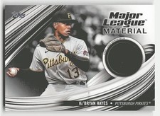 2023 Topps #MLM-KH Ke'Bryan Hayes Major League Material Relics Black  #/199