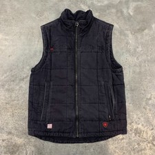 Ariat FR Crius Insulated Work Vest Mens Medium Black Quilted Flame Resistant