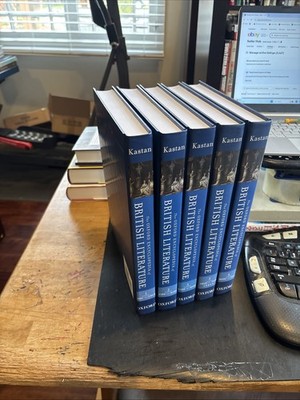 OXFORD ENCY. BRITISH LITERATURE 5 Vol. HCs Set David Scott Kastan 206 HCs NEW!