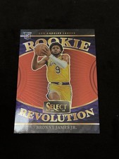 2024-25 Panini Select - Rookie Revolution Bronny James #3 Red Prizm (RC)