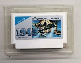 Capcom 1943 Famicom/NES Game Cartridge Classic Shooter Used
