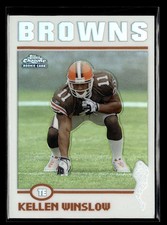 2004 Topps Chrome Kellen Winslow Refractor #225 Rookie Browns UX3459