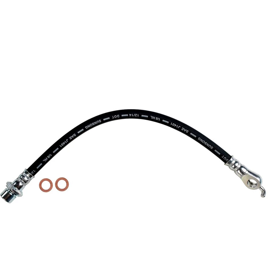 2x Línea de freno de manguera de freno exterior trasero para Toyota Land Cruiser 2008-2019 Foto 2 de 4