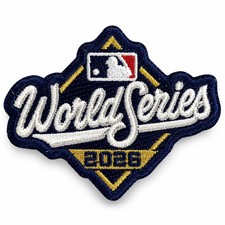 2026 Brewers World Series Patch , Embroidered Iron On Sports Applique