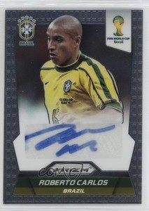 2014 Panini Prizm World Cup Signatures Roberto Carlos #S-RC Auto