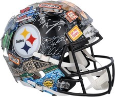 Ben Roethlisberger Steelers Signed Pro-Line Helmet - Charles Fazzino NR81050442