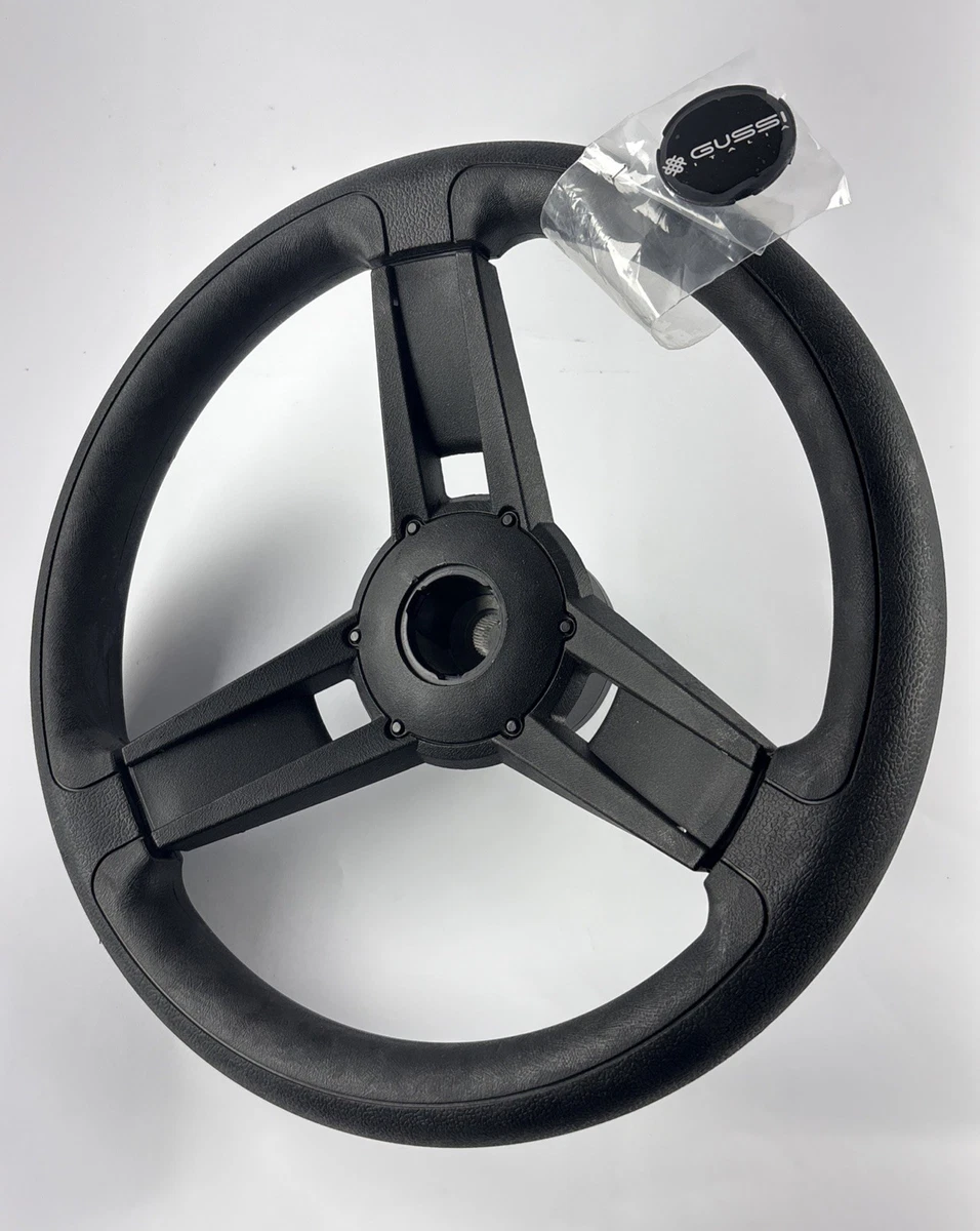 Gussi Italia Giazza Golf Cart Steering Wheel Whit Logo Emblem (Sold As Is) photo 2