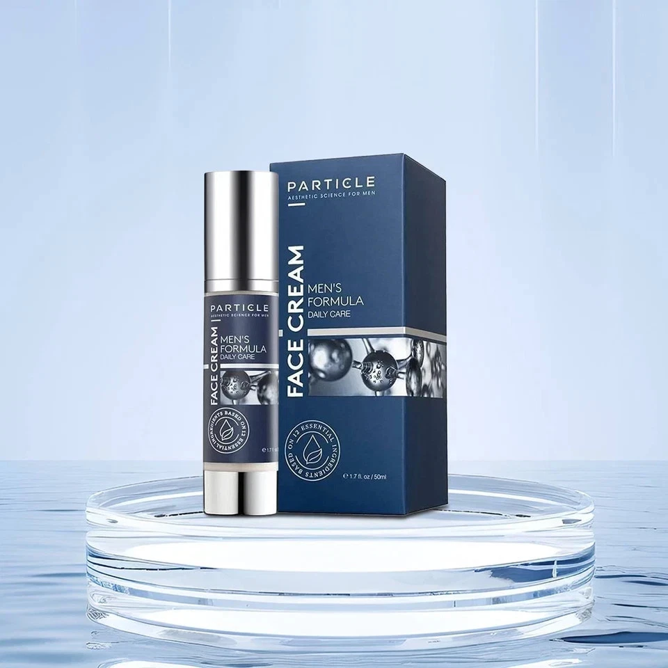 Crema facial de partículas para hombre 6 en 1 crema antienvejecimiento combate las bolsas para los ojos manchas oscuras Foto 4 de 4