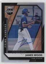 2021 Elite Extra Edition Prime Numbers A Signatures /240 James Wood #62 Auto 1j2