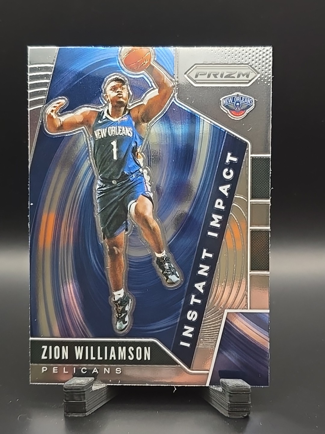 2019-20 Panini Prizm - Instant Impact Zion Williamson #2 Prizm (RC)