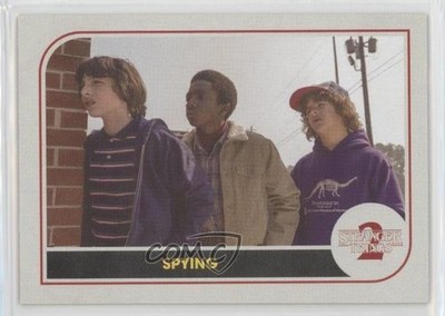 2019 Stranger Things 2 Mike Wheeler Lucas Sinclair Dustin Henderson Spying 0u2j