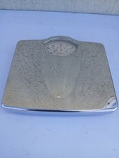 Salter Chrome Mechanical Bathroom Scale 20KG