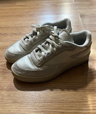 Reebok Club c Men s size 8 white trainer sneakers