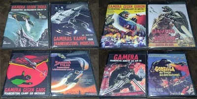 Gamera Showa Blu-ray Collection / 8 Discs - Uncut