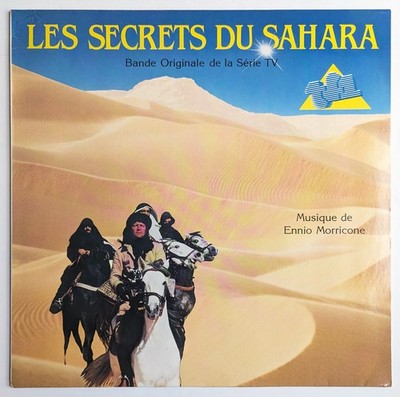 SECRET OF THE SAHARA Soundtrack LP 1987 French Import ENNIO MORRICONE Score OOP