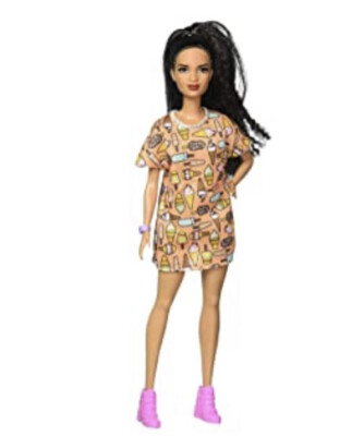 2016 MATTEL Barbie Fashionistas Doll Petite Ice Cream Dress DVX78 (A) | eBay 2016 MATTEL Barbie Fashionistas Doll Petite Ice Cream Dress DVX78 (A) | eBay