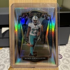 2020 Panini Select - Premier Level Silver Prizm #193 Noah Igbinoghene (RC)