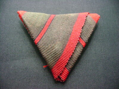  ORIGINAL TRI FOLD RIBBON FOR WW1 AUSTRIA, 1918, LAESO WOUND MEDAL (2685)