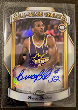2023-24 Topps Chrome NBL Basketball | Bruce Bolden Auto ATG-BB | All-Time Greats