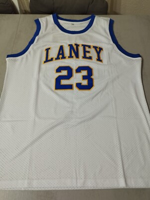 JORDAN CAMISETA DE LA NBA DEL INSTITUTO LANEY BLANCA.TALLA 2XL.