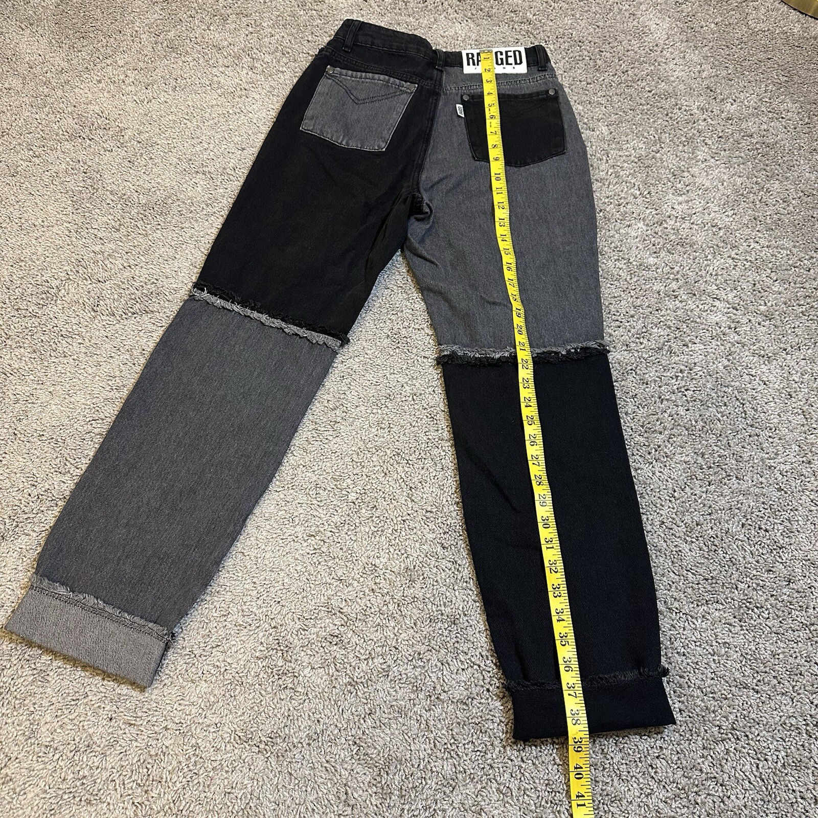 The Ragged Priest Quarter Panel Patchwork Black a… - image 4