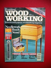 Vintage praktische Holzbearbeitung Zeitschrift - Mai 1992