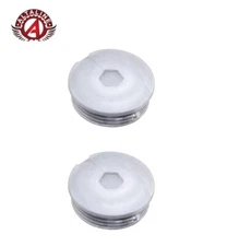 Bike Bicycle Crank Caps Grey.