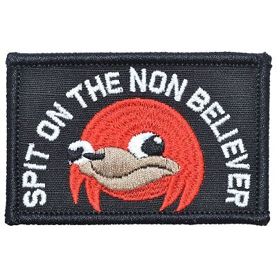 Uganda Knuckles Do You Know The Way Meme Embroidered Iron on Applique Patch 