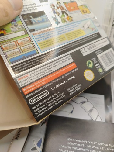 Pokémon Soul Silver Complete CIB Big Box With Pokewalker for collector PAL ITA - Foto 7 di 9