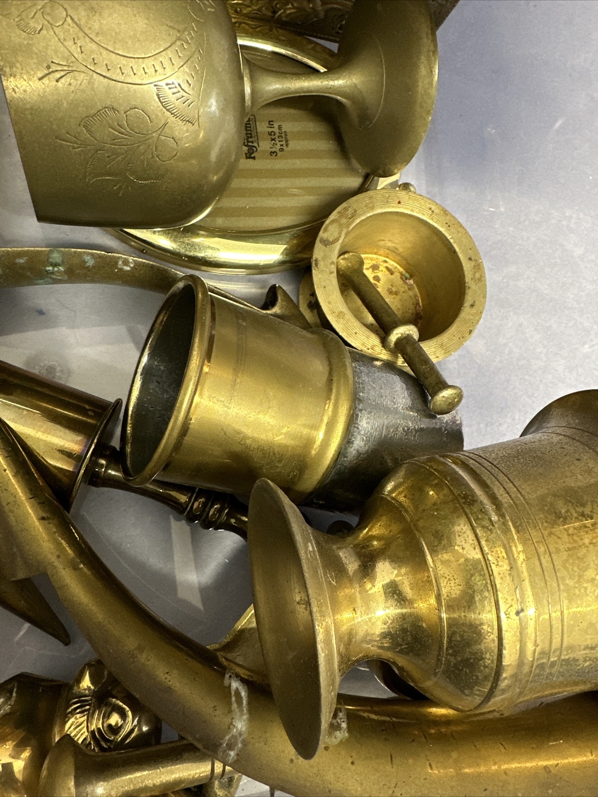 Brass Job Lot Vintage Items 8.2 Kg t913 eBay