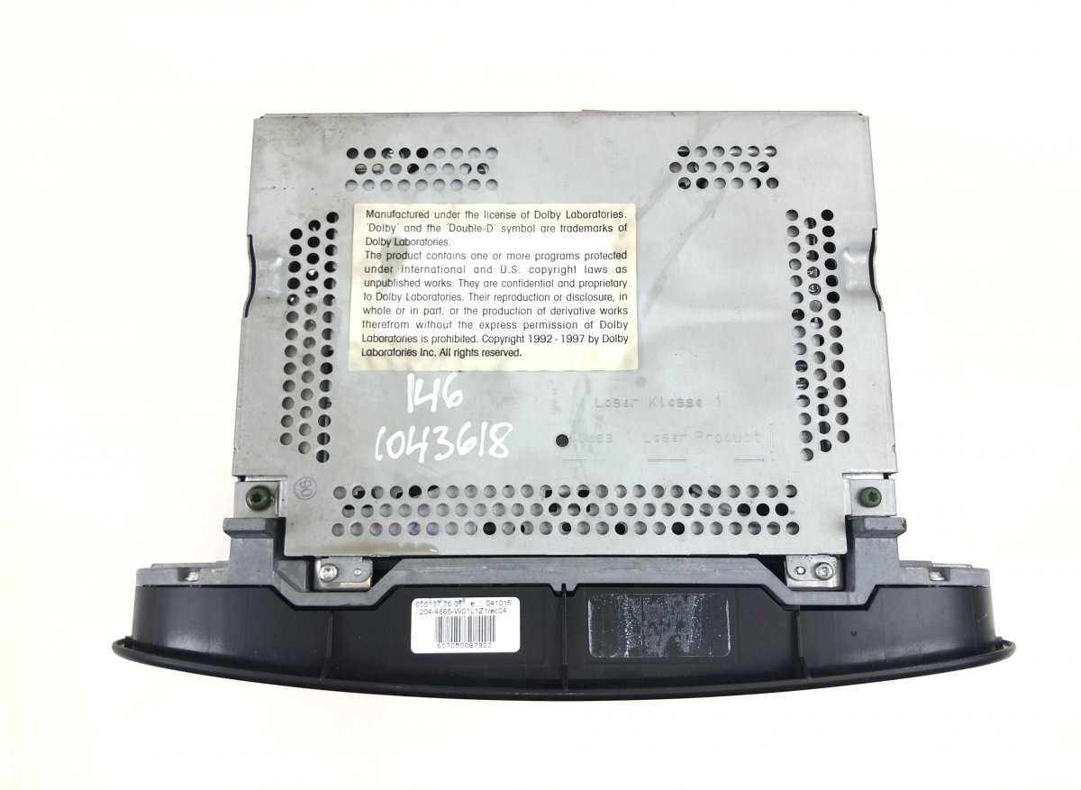 SL-CLASS (R230) VA2465485 Radio A2308203589 A2308204189 