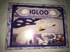 NOS Rare 1993 PATAIL Enterprises IGLOO Mold Build & Paint ESKIMO Craft SET Kit