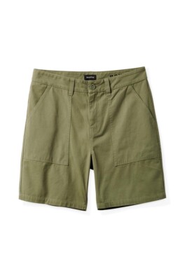BRIXTON SURPLUS SHORT OLIVE GR: 32 BRIXTON SUPPLY