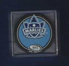 Toronto Marlies Collectors Souvenir Puck AHL Hockey Puck NHL InGlasCo