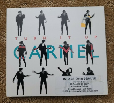 Carmel - Turn It Up Straight Up Records - Digipak RARE CD