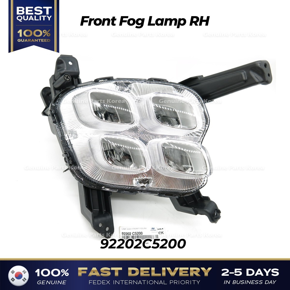 ⭐Genuine⭐ Front Fog Lamp RH 92202C5200 for Kia Sorento | eBay