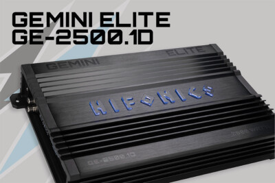 Hifonics Gemini Elite 2500 Watt mono car audio amplifier for car subwoofer NEW