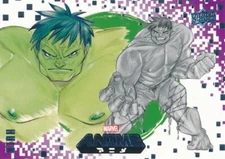#4 HULK 2020 Upper Deck Marvel Anime AVENGERS/DEFENDERS
