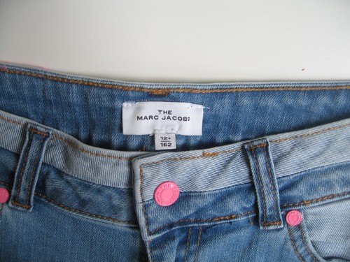 Marc Jacobs Girl's Designer Denim Stretch Shorts 12 y - Picture 2 of 8