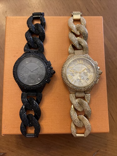 Michael Kors Bling Camille Gold Balck 