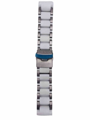 Locman Original Titanium Rubber Strap For Sea Ref 130W Discounted New